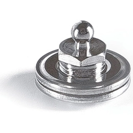 Крепление тента CIM низ 20мм хромированная латунь (1027-0340)